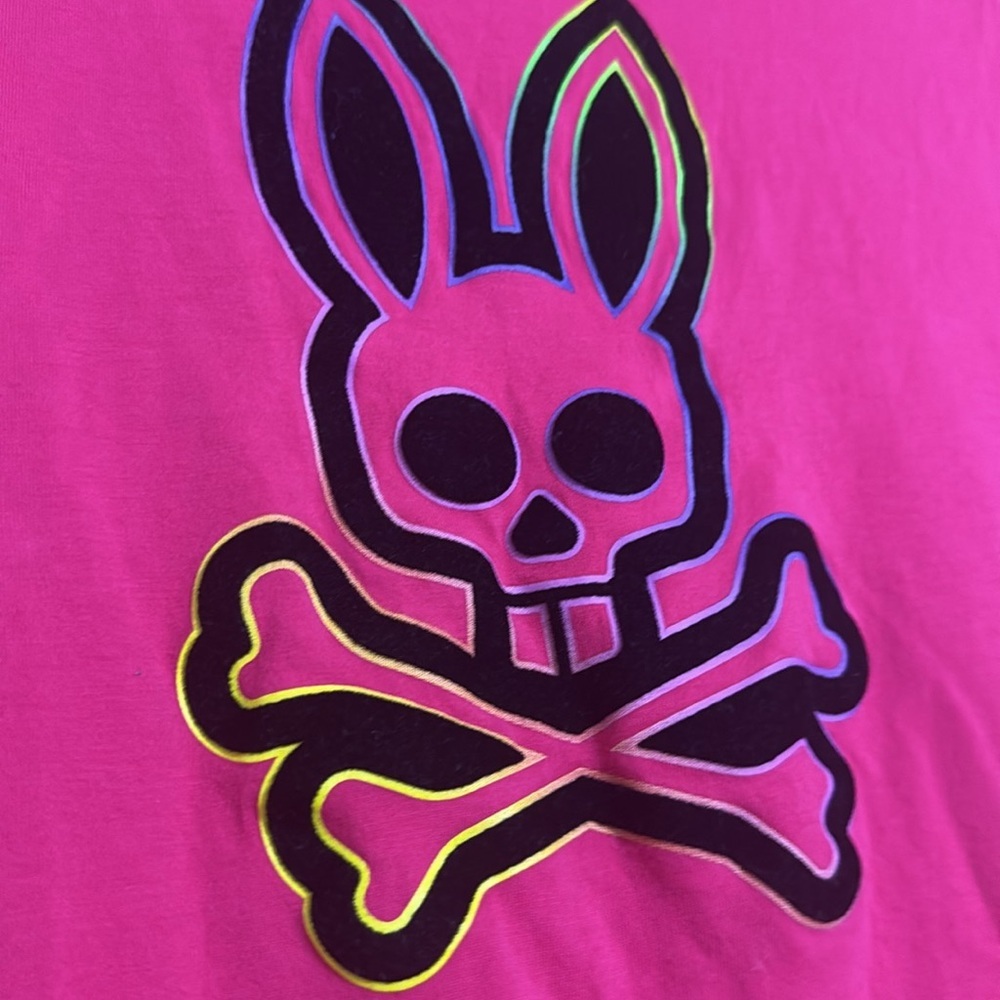 Psycho Bunny  Tee with Iconic Logo - Picture 3 of 5